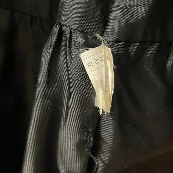 Blu:pepe Vintage Trench Coat with Belt Size Small Double Breasted - Picture 7 of 12